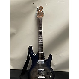 Used Sterling by Music Man Used Sterling By Music Man Luke Blueberry Burst Solid Body Electric Guitar