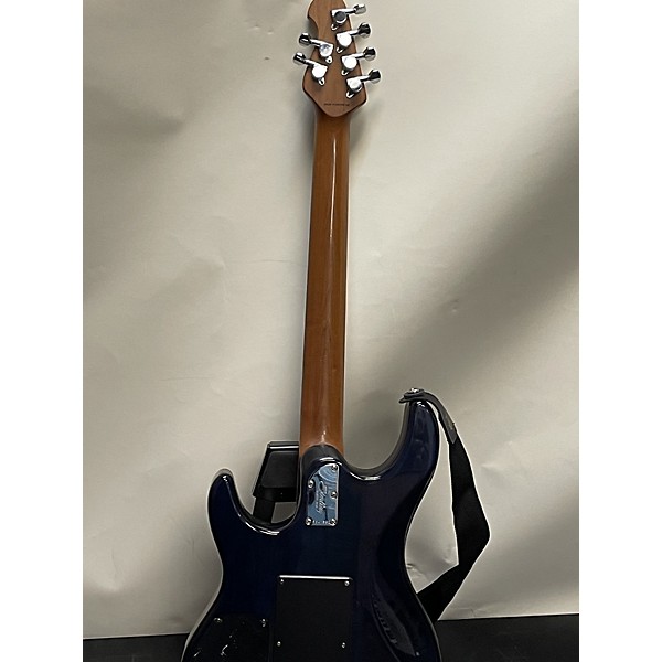 Used Sterling by Music Man Used Sterling By Music Man Luke Blueberry Burst Solid Body Electric Guitar