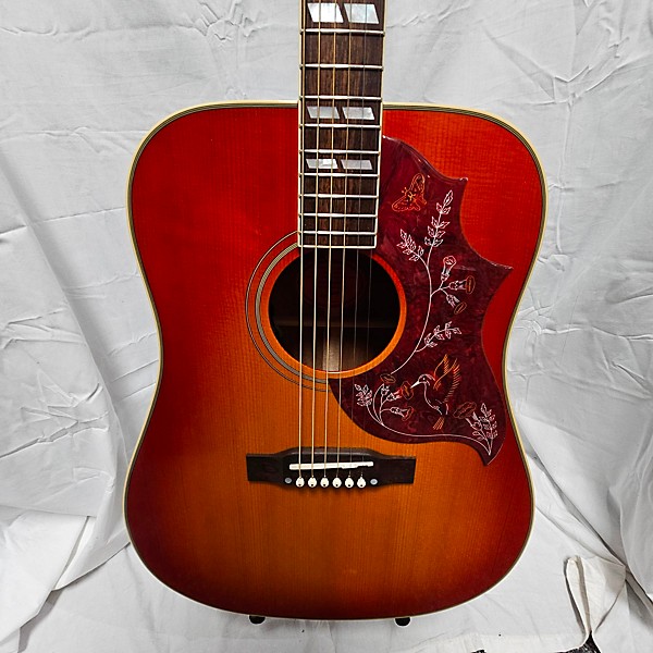 Used Epiphone Hummingbird Acoustic Guitar