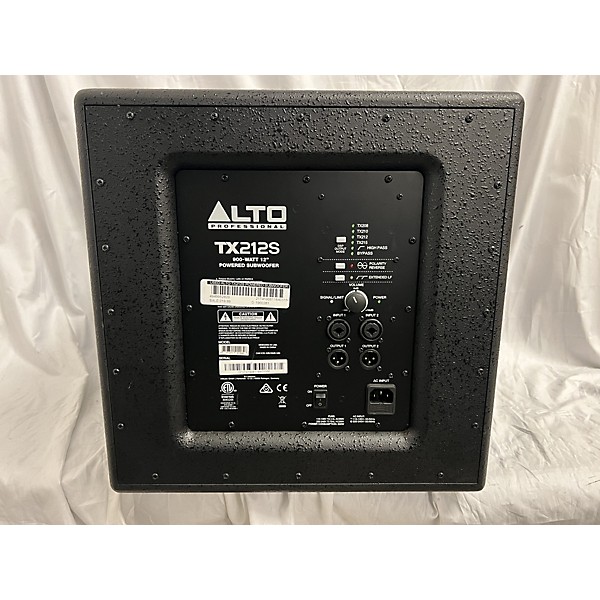 Used Alto Used Alto TX212S Powered Subwoofer