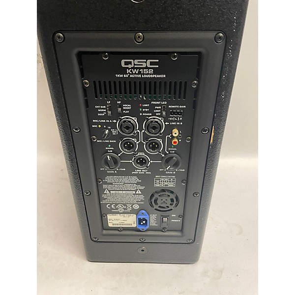 Used QSC KW152 15In 2-Way Powered Speaker