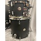 Used Used PDP By DW 3 piece Concept Maple Rock Satin Black Drum Kit