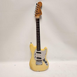 Vintage Fender Vintage 1977 Fender Mustang Olympic White Solid Body Electric Guitar