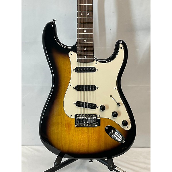 Used Squier Used Squier Bullet Stratocaster Tobacco Sunburst Solid Body Electric Guitar