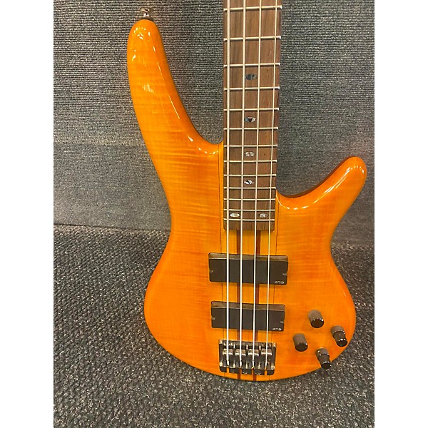 Used Ibanez Used Ibanez SRT800DX Amber Electric Bass Guitar