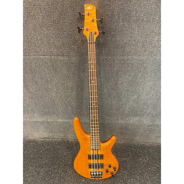 Used Ibanez Used Ibanez SRT800DX Amber Electric Bass Guitar