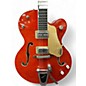 Used Gretsch Guitars Used Gretsch Guitars G6120SSU Brian Setzer Signature Orange Hollow Body Electric Guitar