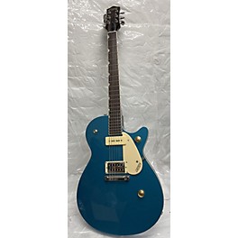 Used Gretsch Guitars Used Gretsch Guitars G2215-P90 Streamliner Junior Ocean Turquoise Solid Body Electric Guitar