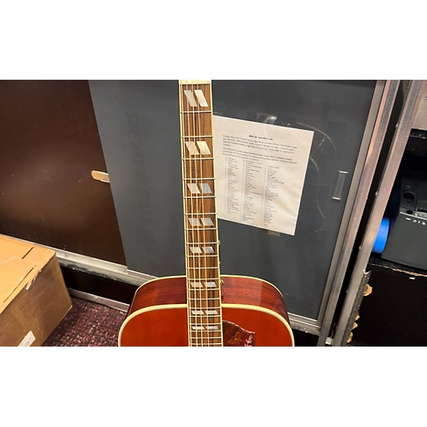 Used Epiphone Used Epiphone HUMMINGBIRD INSPIRED BY GIBSON Cherry Sunburst Acoustic Electric Guitar