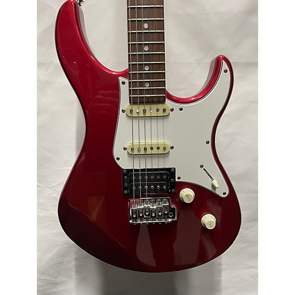 Used Pacifica 512 Candy Apple Red Solid Body Electric Guitar