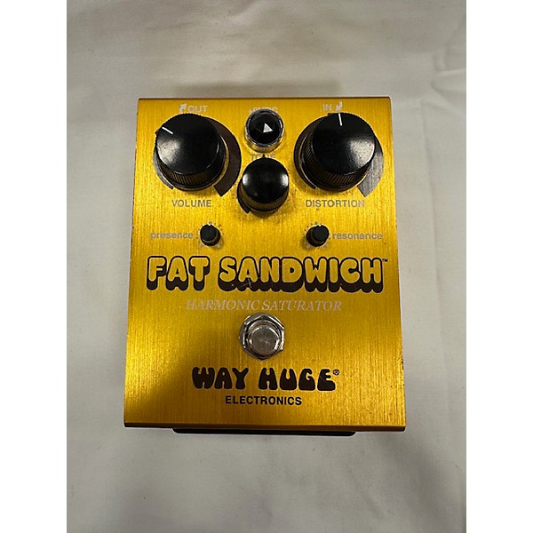 Used Way Huge Electronics Used Way Huge Electronics WHE301 Fat Sandwich Harmonic Saturator Distortion Effect Pedal