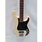 Used Used Fender Deluxe Active Precision Bass White Electric Bass Guitar