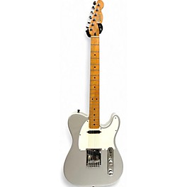 Used Fender Used Fender Standard Telecaster Silver Solid Body Electric Guitar