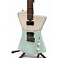 Used Sterling by Music Man Used Sterling by Music Man St. Vincent baby blue Solid Body Electric Guitar