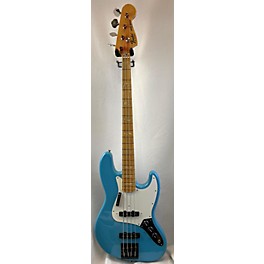 Used Eden Used Fender Standard Jazz Bass Baby Blue Electric Bass Guitar