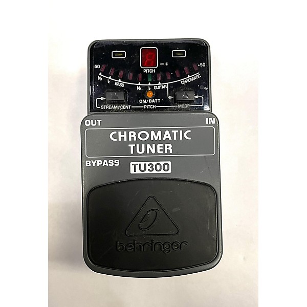 Used Behringer TU300 Chromatic Tuner Pedal