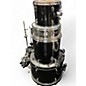 Used Percussion Plus Used PERCUSSION PLUS 4 piece DRUM SET Black Drum Kit thumbnail