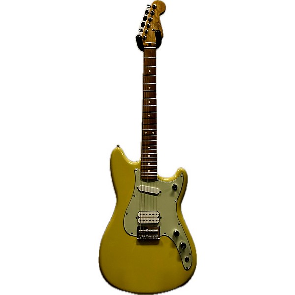 Used Fender Used Fender Player Duo-Sonic HS Canary Diamond Solid Body Electric Guitar