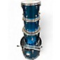 Used Ludwig Used Ludwig 4 piece Accent CS Blue Drum Kit thumbnail