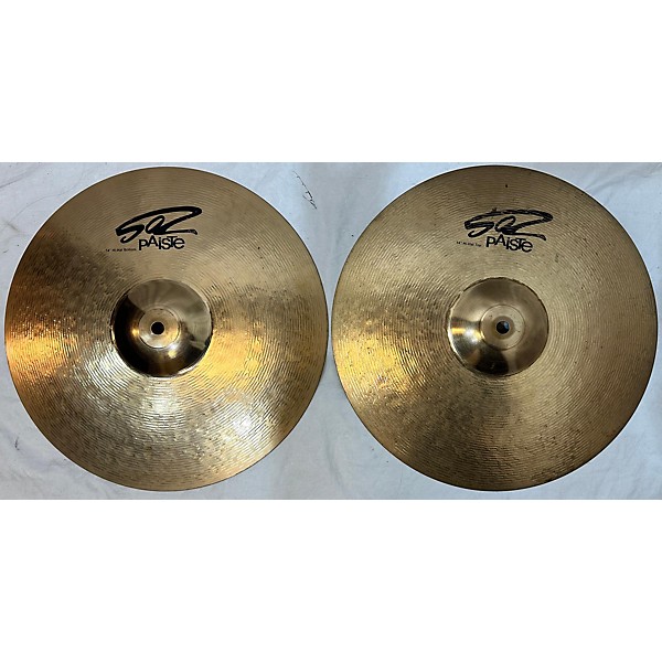 Used Paiste Used Paiste 14in 502 Hi Hat Pair Cymbal