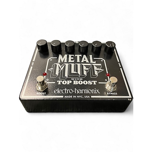 Used Electro-Harmonix Used Electro-Harmonix Metal Muff Distortion With Top Boost Effect Pedal