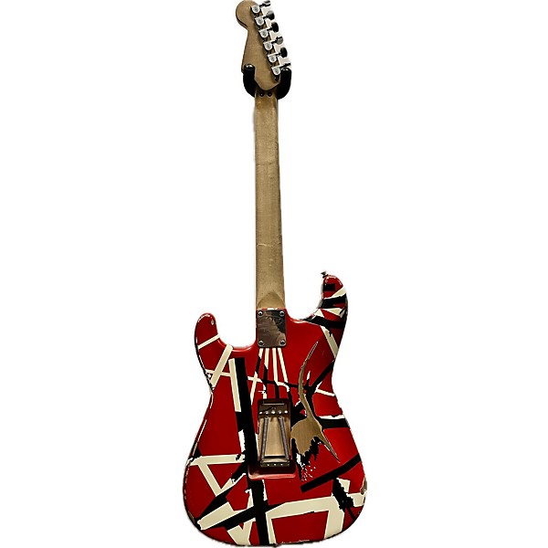 Used EVH Used EVH Frankenstrat Striped Relic Solid Body Electric Guitar