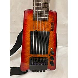 Used Hohner B2A V Headless Bass Electric Bass Guitar