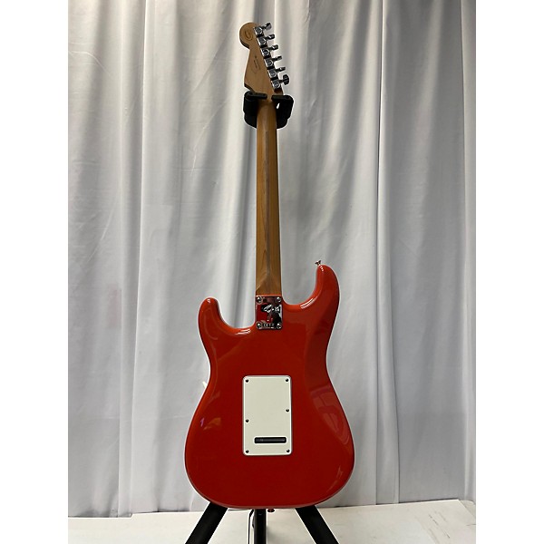 Used Fender Used Fender Player Series Roasted Maple Neck Fiesta Red Solid Body Electric Guitar