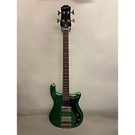 Used Epiphone Used Epiphone Embassy Pro Green Electric Bass Guitar