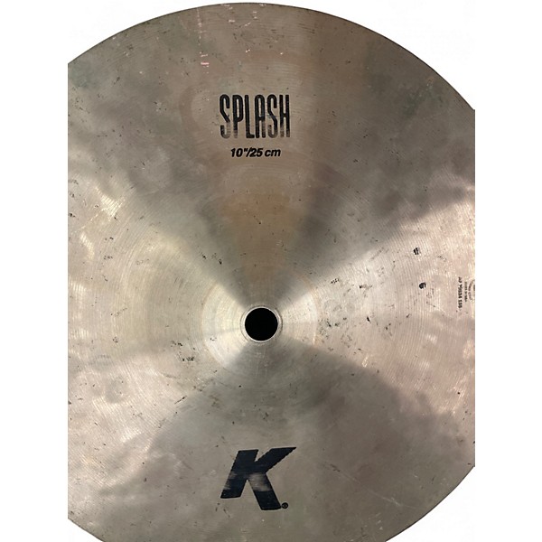 Used Zildjian 10in K Splash Cymbal