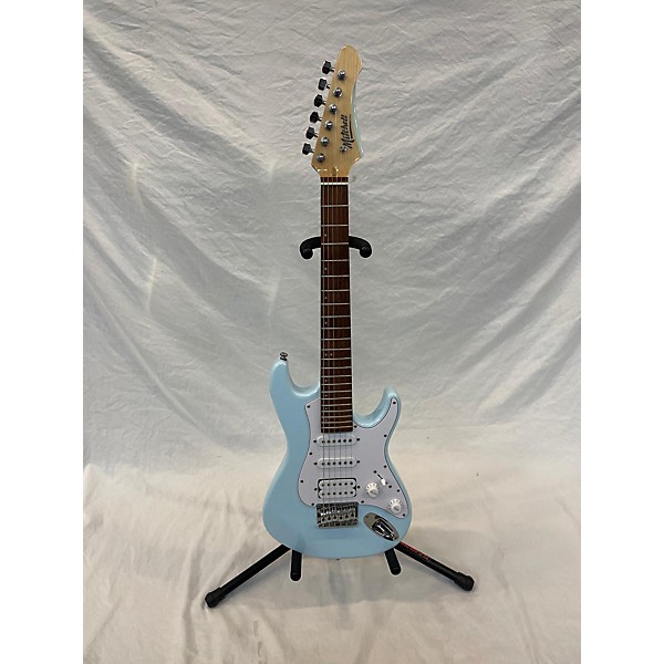 Used Mitchell Used Mitchell TD100 Short Scale Powder Blue Solid Body Electric Guitar