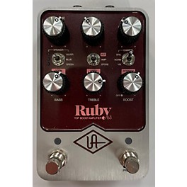 Used Universal Audio Used Universal Audio Ruby Top Boost Amplifier '63 Pedal