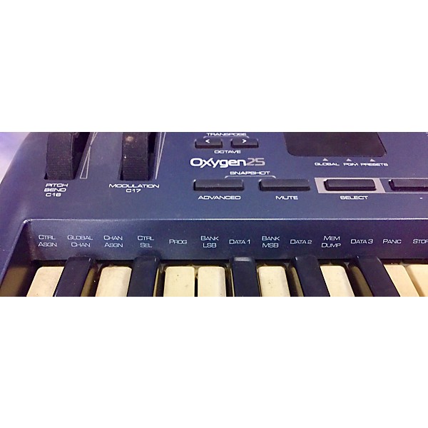 Used M-Audio Oxygen 25 Key MIDI Controller