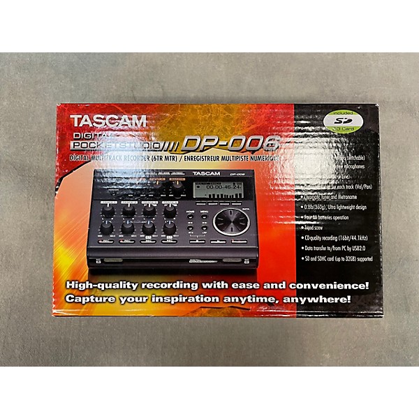 Used TASCAM Used TASCAM DP006 MultiTrack Recorder