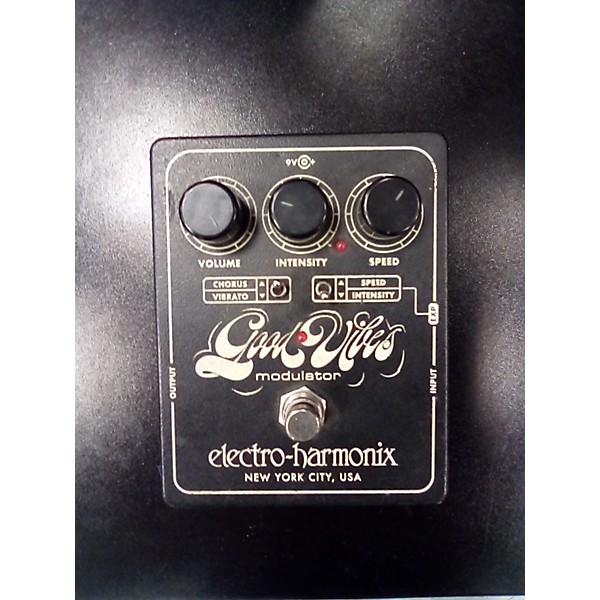 Used Electro-Harmonix Used Electro-Harmonix Good Vibes Modulator Effect Pedal