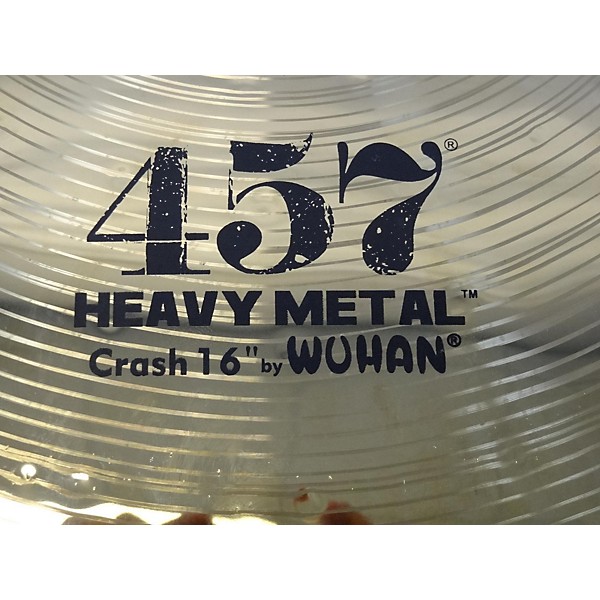 Used Wuhan Used Wuhan 16in Heavy Metal Crash Cymbal