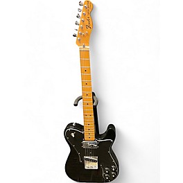 Used Fender Vintera 70s Telecaster Custom Black Solid Body Electric Guitar