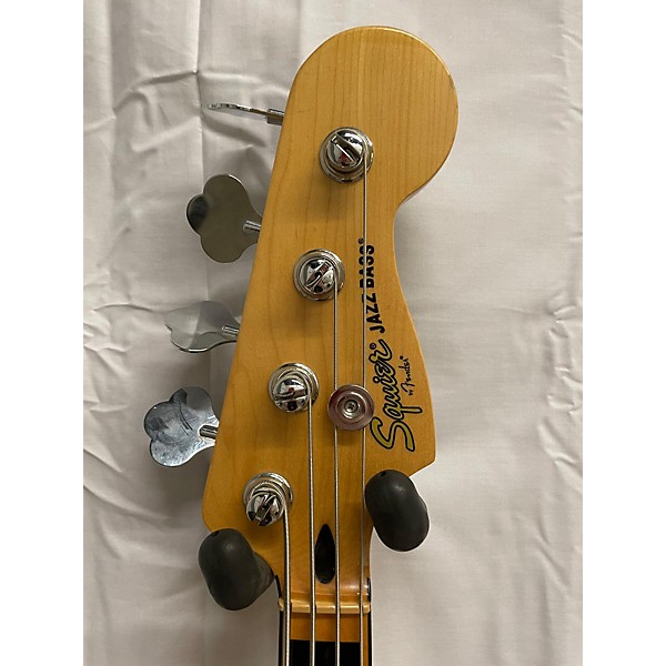 Used Squier Used Squier Classic Vibe 70s Jazz Bass Natural Electric Bass Guitar