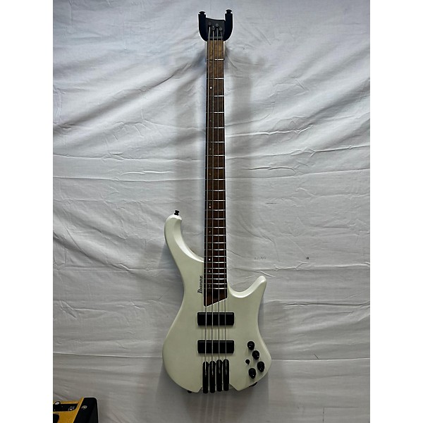 Used Ibanez Used Ibanez EHB100 Cream Electric Bass Guitar