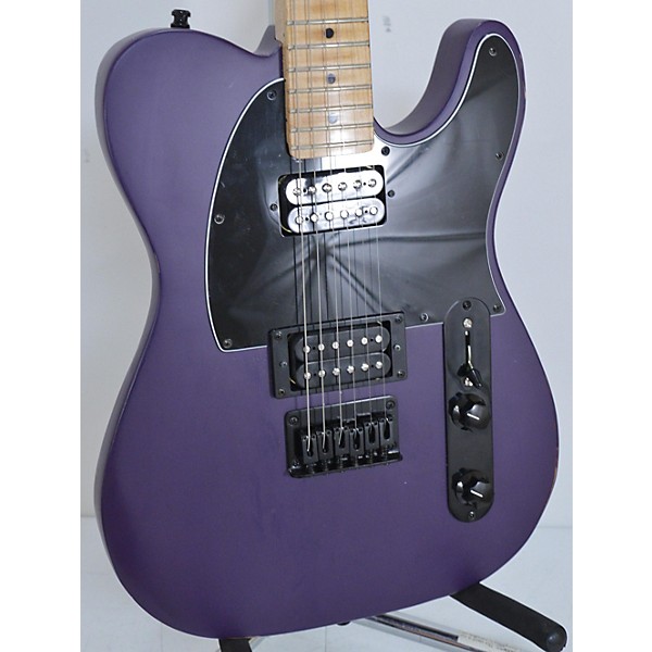 Used Partscaster Used Partscaster Partscaster Purple Solid Body Electric Guitar