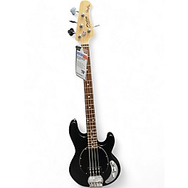 Used Sterling by Music Man Used Sterling By Music Man Sub 4 Satin Black Electric Bass Guitar