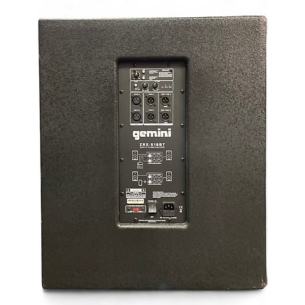 Used Gemini Used Gemini ZRX-S18BT Powered Subwoofer