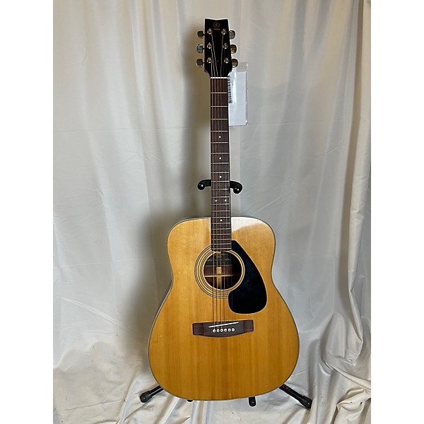 Used Yamaha Used 1970s Yamaha FG160 Natural Acoustic Guitar