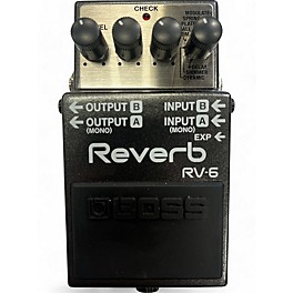 Used BOSS RV6 Digital Reverb Effect Pedal