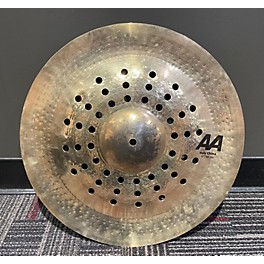 Used SABIAN Used SABIAN 17in AA Holy China Brilliant Cymbal