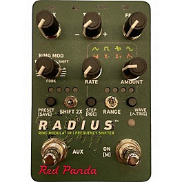 Used Red Panda Used RED PANDA RADIUS Effect Pedal