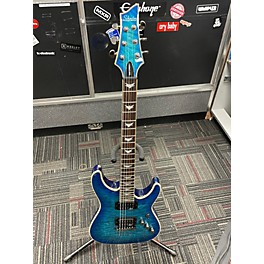 Used Schecter Guitar Research Used Schecter Guitar Research Omen Extreme 6 Ocean Blue Burst Solid Body Electric Guitar