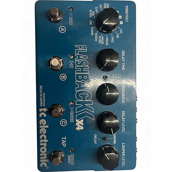 Used TC Electronic Flashback X4 Delay And Looper Effect Pedal