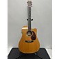 Used Martin DC160GTE Natural Acoustic Electric Guitar thumbnail