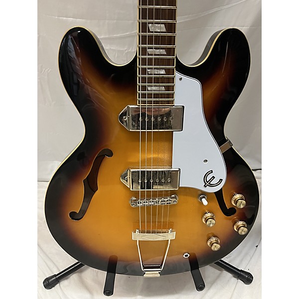 Used Epiphone Used Epiphone Casino Tobacco Sunburst Hollow Body Electric Guitar